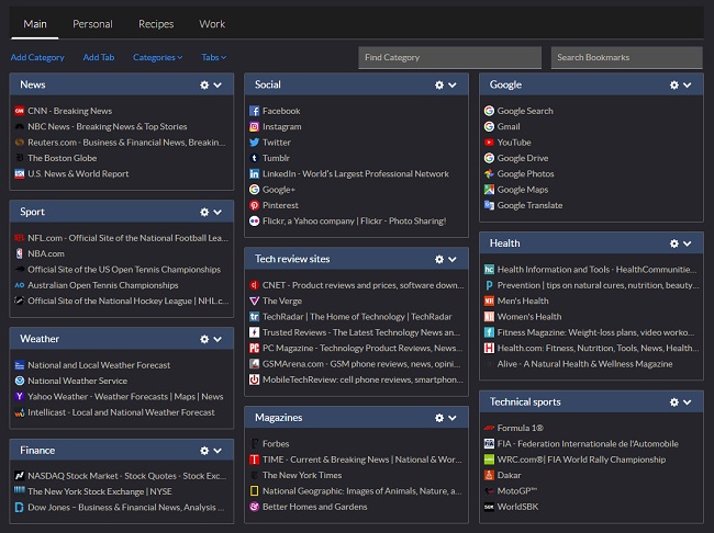 Bookmark Function Ui Bookmark Ninja - The Ultimate Bookmark Manager